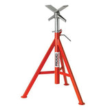 USED RIDGID VJ-99 V-Head High Pipe Stand 28" to 52"