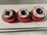 New BMC Tools 1/2", 3/4" and 1" 12R Die Set with Ratcheting Head and Handle