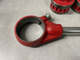 NEW BMC TOOLS 1/2", 3/4" 1" and 1 1/4" 12R DIE SET WITH RATCHETING HEAD AND HANDLE