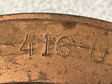 Victaulic 416 Roll Groover 8" Copper Roll Set VE416FSD VE416FS Dies