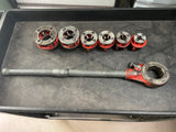 Used RIDGID 11-R Enclosed Ratchet Threader Set 1/8" - 1-1/4" NPT