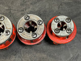 Used RIDGID 11-R Enclosed Ratchet Threader Set 1/8" - 1-1/4" NPT