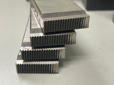 Three SETS RIDGID 48220 5/16''- 18 UNC RH HIGH SPEED STEEL UNIVERSAL BOLT DIES NOS