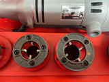!!!NEW!!! RIDGID 700 PIPE THREADER + 12R DIE SET + SUPPORT ARM + CUTTER + REAMER + CASE