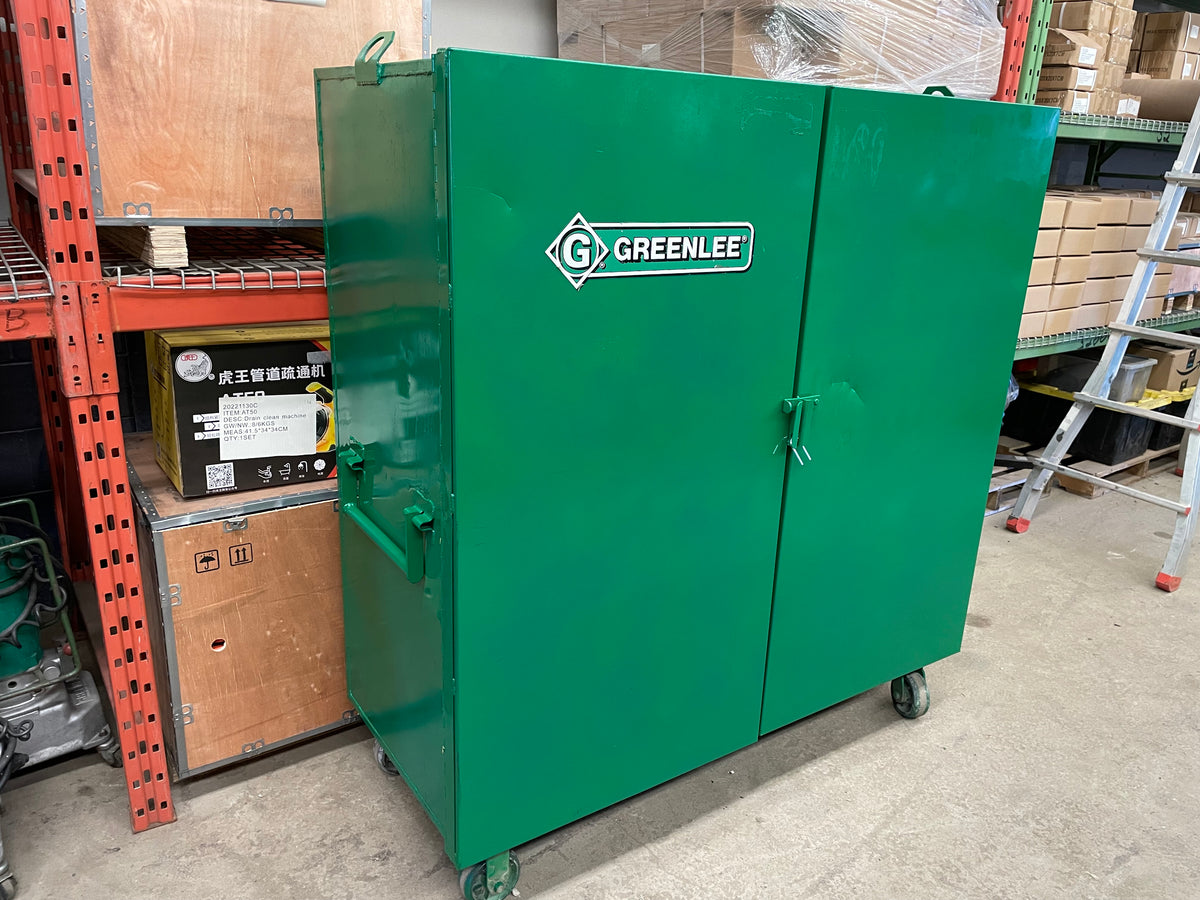 Used Greenlee Utility Cabinet Job Box Benchmark Ltd used-greenlee-utility-cabinet-job-box-benchmark-ltd