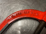 Used RIDGID 468 Hinged Pipe Cutter for Heavy-Wall Steel Pipe, 6 to 8" Model 83150
