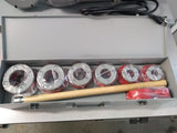 New BMC Tools 700 Pipe Threader + 12R Die Set + Cutter + Reamer + Oiler + Stand