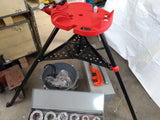 New BMC Tools 700 Pipe Threader + 12R Die Set + Cutter + Reamer + Oiler + Stand