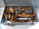 Ridgid 48412 Roll Set for 1" and 1-1/4" - 1-1/2" with Carry Case for 918 Groover