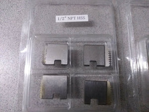 BMC Tools 37870 12-R High Speed Steel RH Pipe Dies, 3/4" Fits Ridgid