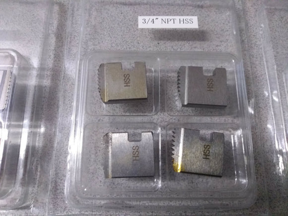 BMC Tools 37875 12-R High Speed Steel RH Pipe Dies, 3/4