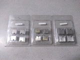 BMC Tools 1/2"- 3/4"- 1" High Speed Steel Dies 12R Die Heads 3 Sets Fits Ridgid