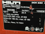 Hilti DCH-EX 230 9 inch Hand Held Electric Diamond Concrete Cutting Saw