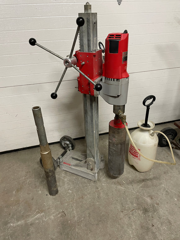 Used Milwaukee Dymodrill Electric Concrete Core Drill Coring