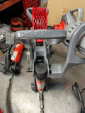REFURBISHED RIDGID 258 PIPE CUTTER 2 1/2" to 8" With New BMC Tools 700 Power Drive
