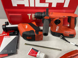 Used Hilti TE 4-A22 Hammer Drill with TE DRS-4-A Dust Collection System in Case