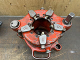 Used Ridgid Model 141 Receding Geared Threader 2 1/2" - 4" Dies