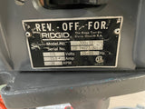 Refurbished Late Model Ridgid 300-T2 Pipe Threading Machine