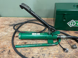 Used Greenlee 800 Cable Bender with 1725 Hydraulic Foot Pump