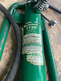 Used Greenlee 800 Cable Bender with 1725 Hydraulic Foot Pump