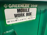 Used Greenlee 3548 Workbench Job Box