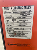Toyota 8HBW23 Electric Walkie Pallet Jack