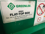 Greenlee 4860 Flat Top Storage Box