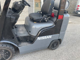 Nissan 50 LPG Forklift Three Stage 4400 lb
