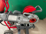 REFURBISHED RIDGID 258XL PIPE CUTTER 8" to 12" With New BMC Tools 700 Power Drive
