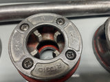 RIDGID PIPE THREADER 36475 12R DIE SET 1/2" - 2" With Case