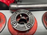 RIDGID PIPE THREADER 36475 12R DIE SET 1/2" - 2" With Case