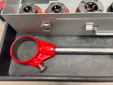 RIDGID PIPE THREADER 36475 12R DIE SET 1/2" - 2" With Case