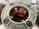 RIDGID PIPE THREADER 36475 12R DIE SET 1/2" - 2" With Case