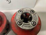 RIDGID PIPE THREADER 36475 12R DIE SET 1/2" - 2" With Case