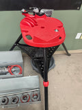 Used Ridgid 700 Pipe Threader + 12R Die Set + Cutter + Reamer + Oiler + Stand + Support Arm