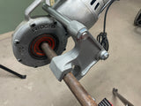 Used Ridgid 700 Pipe Threader + 12R Die Set + Cutter + Reamer + Oiler + Stand + Support Arm