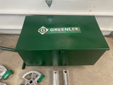 Late Model Greenlee 1818 1/2" - 2" Conduit Pipe Bender EMT Rigid Aluminium