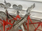 USED RIDGID 56672 RJ-99 Roller Head Pipe Stand