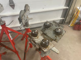 USED RIDGID 56672 RJ-99 Roller Head Pipe Stand