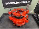 Used Ridgid Model 141 Receding Geared Threader 2 1/2" - 4" Dies