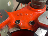 Used Ridgid Model 141 Receding Geared Threader 2 1/2" - 4" Dies