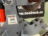 Ridgid 258 Hydraulic Pipe Cutter 2-1/2”-8"  Refurbished Ridgid 700 Threader