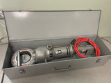Ridgid 700 Pipe Threader + 12R Die Set + Cutter + Reamer + Oiler + Stand + Support Arm