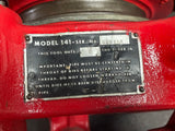 Refurbished Ridgid Model 141 Receding Geared Threader 2 1/2" - 4" Dies