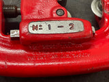 Refurbished Ridgid 32820 Model No 1 Heavy-Duty Pipe Cutter 1/8" - 1 1/4"