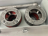 RIDGID PIPE THREADER 36475 12R DIE SET 1/2" - 2" With Case