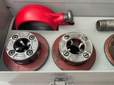 RIDGID PIPE THREADER 36475 12R DIE SET 1/2" - 2" With Case