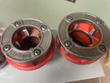 RIDGID PIPE THREADER 36475 12R DIE SET 1/2" - 2" With Case