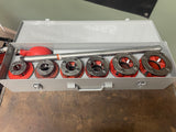 RIDGID PIPE THREADER 36475 12R DIE SET 1/2" - 2" With Case
