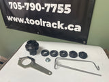 Ridgid 51005 Model 819 1/2" - 2" Nipple Chuck Kit Used